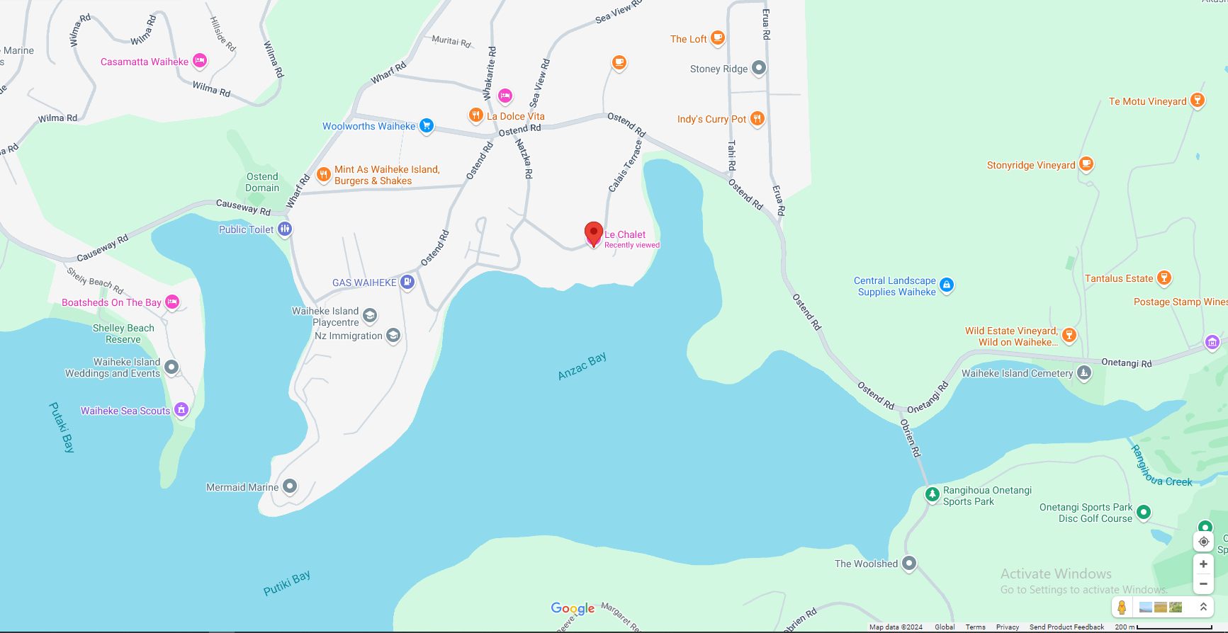 Map showing the Mekano Design studio location